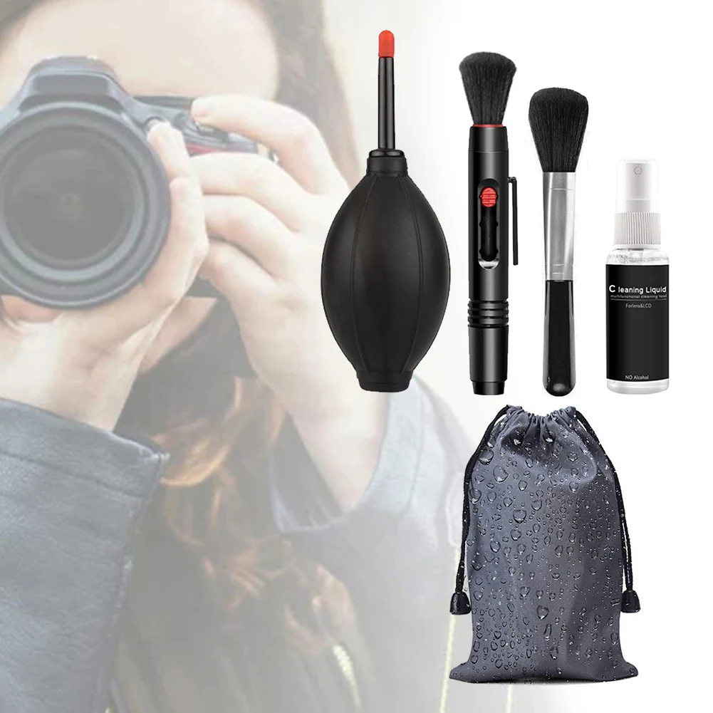 6 In1 DSLR Lens Camera Cleaner Kit Digital Camera Sensor Cleaning Kit SLR DV Cameras Clean Set For Sony ForNikon Canon
6 In1 DSLR Lens Camera Cleaner Kit Digital Camera Sensor Cleaning Kit SLR DV Cameras Clean Set For Sony ForNikon Canon