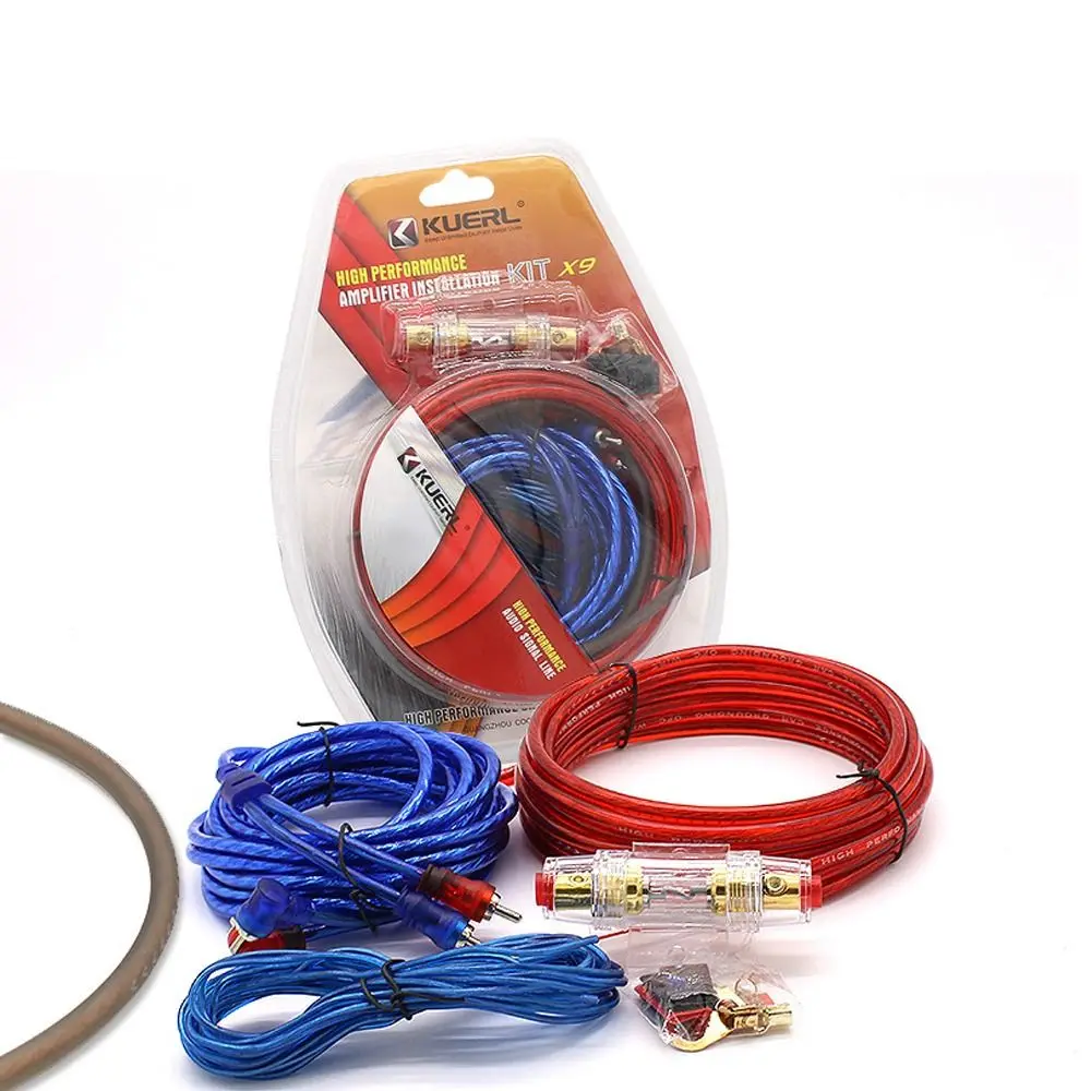 4m Car Audio Power Line Universal 60AMP Fuse Holder AMP Wiring 10GA Vehicle Modification Parts Wire Cable Kit Car Accessory
4m Car Audio Power Line Universal 60AMP Fuse Holder AMP Wiring 10GA Vehicle Modification Parts Wire Cable Kit Car Accessory