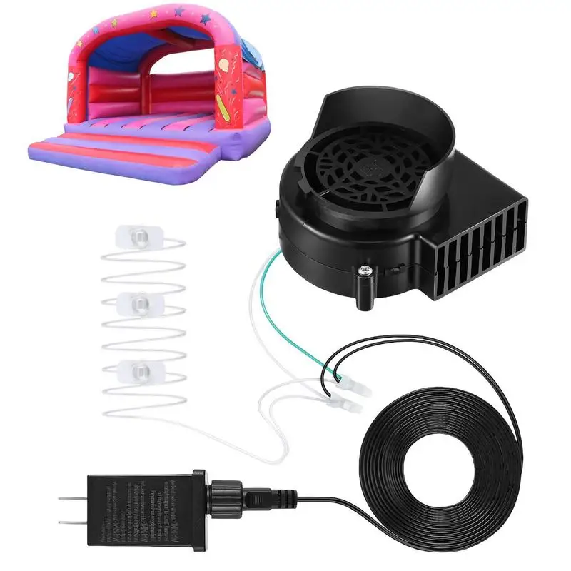 Inflatable Blower Replacement Small Replacement Air Blower with 3 LED Light String 12V Air Fan Blower Motor with 1.5A Adapter
Inflatable Blower Replacement Small Replacement Air Blower with 3 LED Light String 12V Air Fan Blower Motor with 1.5A Adapter