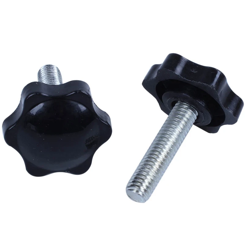 8 шт. M8 X 30 мм, наружная резьба 32 мм, звездная головка, цвет черный 
8 шт. M8 X 30 мм, наружная резьба 32 мм, звездная головка, цвет черный