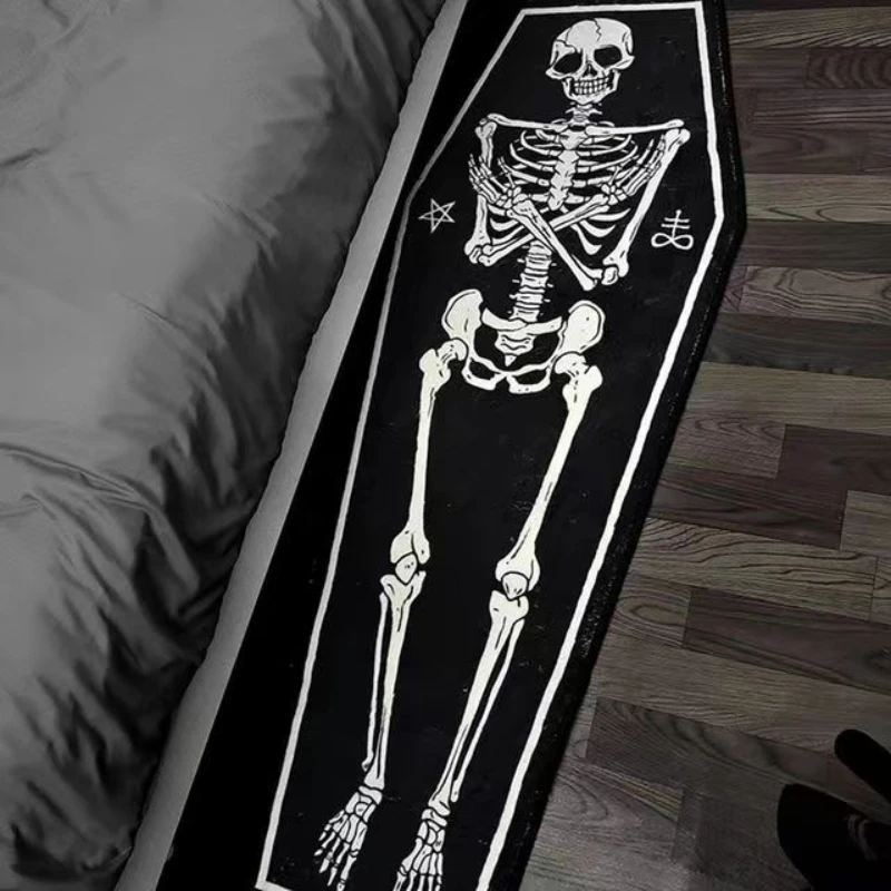 Gothic Demon Carpet Skulls Floor Non-Slip Punk Area Rug Home Bathroom Bedroom Mat Halloween Decoration Carpets for Living Room
Gothic Demon Carpet Skulls Floor Non-Slip Punk Area Rug Home Bathroom Bedroom Mat Halloween Decoration Carpets for Living Room
