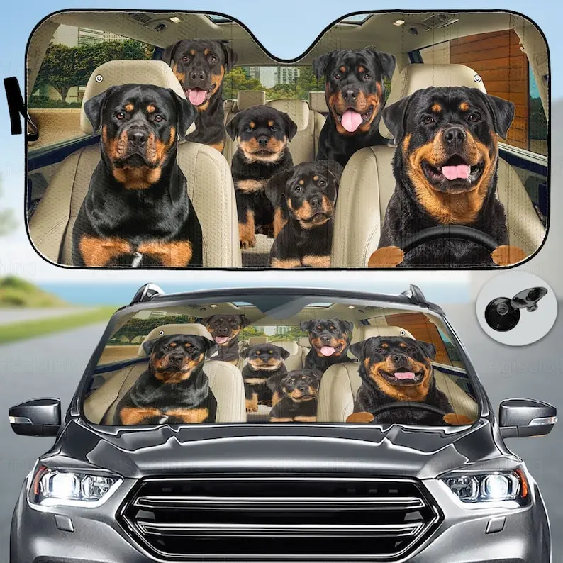 Rottweiler Car Sunshade, Rottweiler Car Decor, Auto Sunshade, Rottweiler Car Sun Protector, Rottweiler Car Screen Decor,
Rottweiler Car Sunshade, Rottweiler Car Decor, Auto Sunshade, Rottweiler Car Sun Protector, Rottweiler Car Screen Decor,