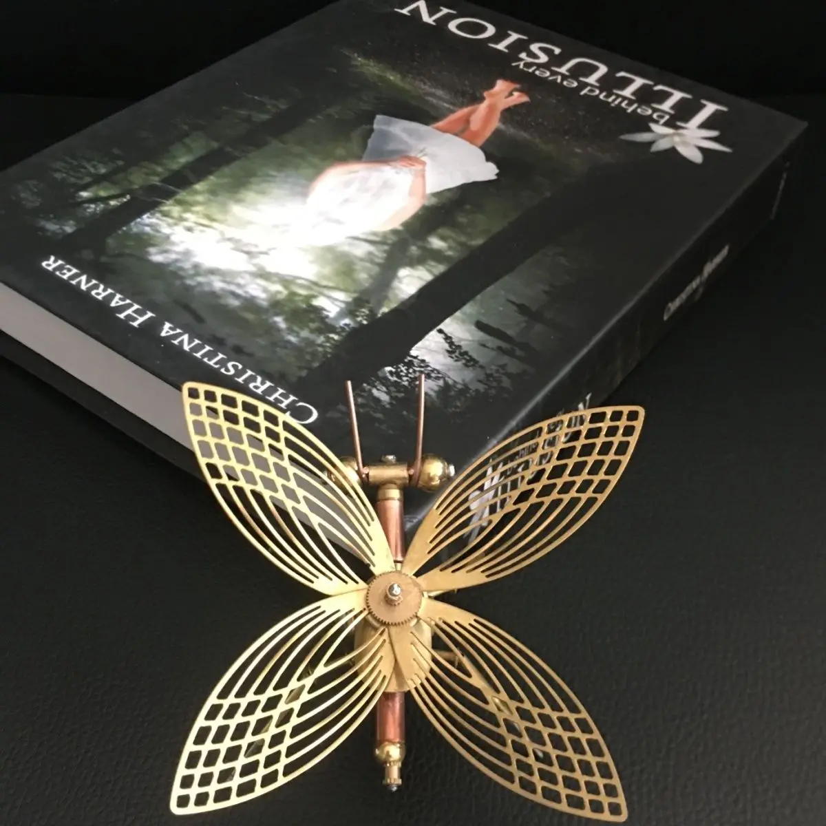 Steam Machinery Insect Metal Imitation Butterfly Creative Adult Characteristic Handmade Gift Ornament - Finished Product
Steam Machinery Insect Metal Imitation Butterfly Creative Adult Characteristic Handmade Gift Ornament - Finished Product