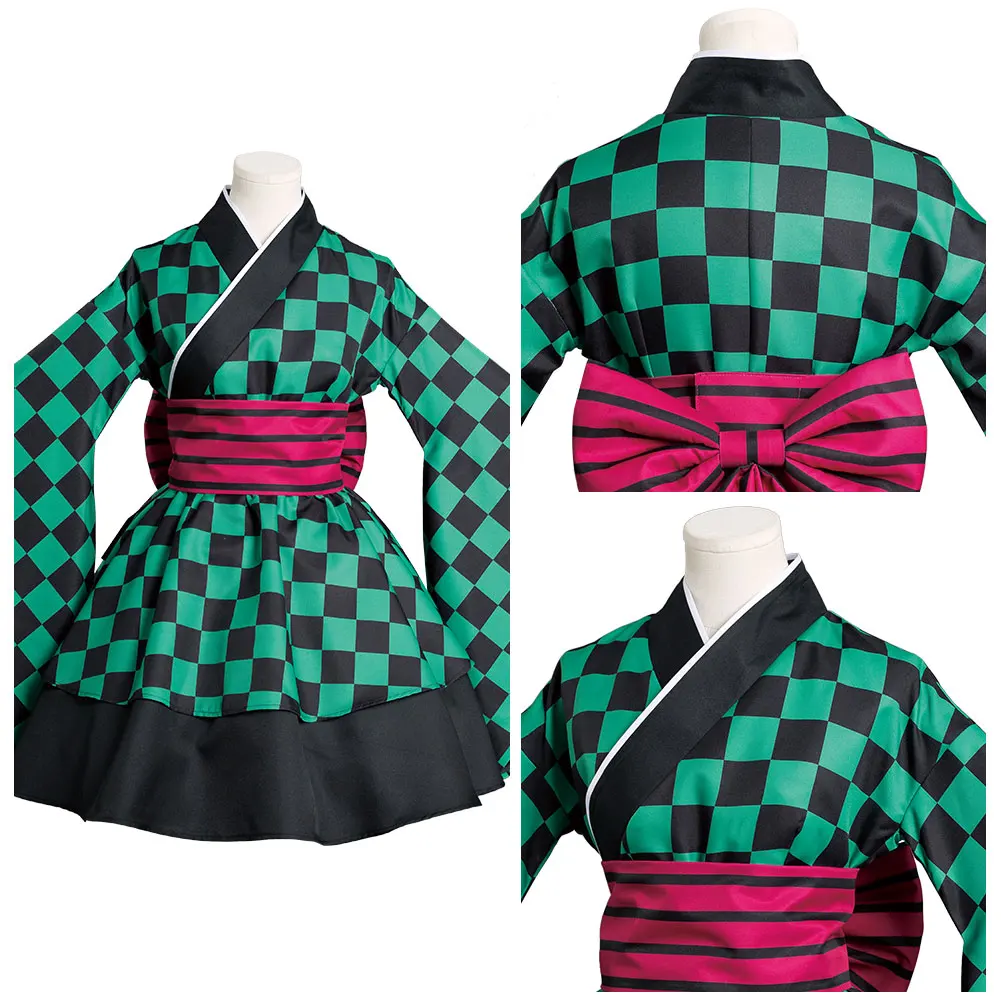 Kamado Tanjirou Cosplay Costume Kimono Lolita Dress Outfits Halloween Carnival Suit
Kamado Tanjirou Cosplay Costume Kimono Lolita Dress Outfits Halloween Carnival Suit