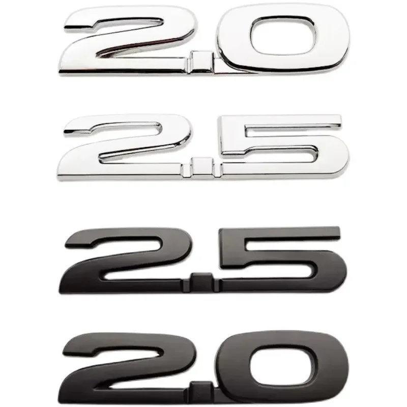 3D Metal 2.0 2.5 Letters Car Fender Emblem Rear Trunk Badge Sticker For Mazda 3 6 Axela CX5 CX7 MX5 Chrome Black Accessories
3D Metal 2.0 2.5 Letters Car Fender Emblem Rear Trunk Badge Sticker For Mazda 3 6 Axela CX5 CX7 MX5 Chrome Black Accessories