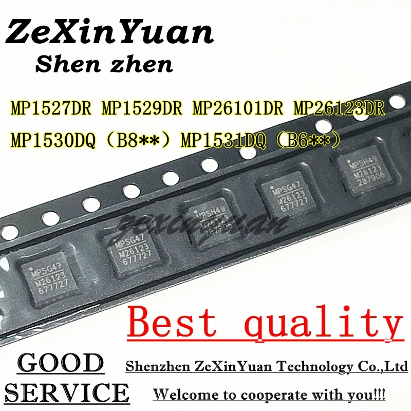5PCS MP26123DR MP26123 M26123 MP1527DR 1527DR MP1529DR 1529DR MP26101DR M26101 MP1530DQ(B8**)MP1531DQ(B6**) QFN16 Best quality
5PCS MP26123DR MP26123 M26123 MP1527DR 1527DR MP1529DR 1529DR MP26101DR M26101 MP1530DQ(B8**)MP1531DQ(B6**) QFN16 Best quality