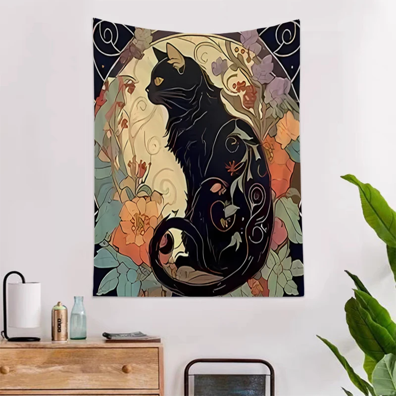 Цветочный котенок, Гобелен, аниме 태스리 리 Kawaii, декор для комнаты, эстетическое украшение для стен, домашние гобелены, головные уборы для спальни
Цветочный котенок, Гобелен, аниме 태스리 리 Kawaii, декор для комнаты, эстетическое украшение для стен, домашние гобелены, головные уборы для спальни