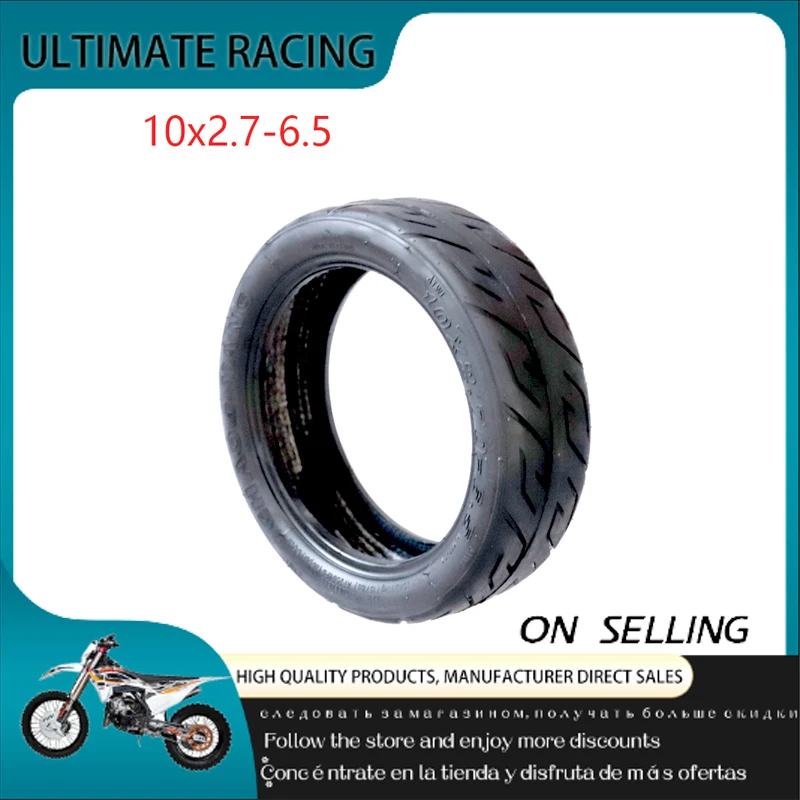 10 Inch High-Quality Vacuum Tire 10x2.70-6.5, Suitable For Electric Scooter Mini Balance Scooter Tubeless Tire
10 Inch High-Quality Vacuum Tire 10x2.70-6.5, Suitable For Electric Scooter Mini Balance Scooter Tubeless Tire