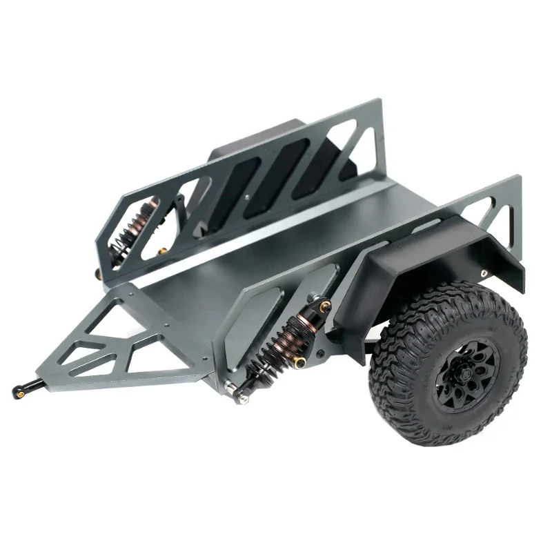 

Simulation climbing car 1/10 easy control 4082 8083 D90 SCX10 90046 TRX-4 CNC aluminum alloy small trailer