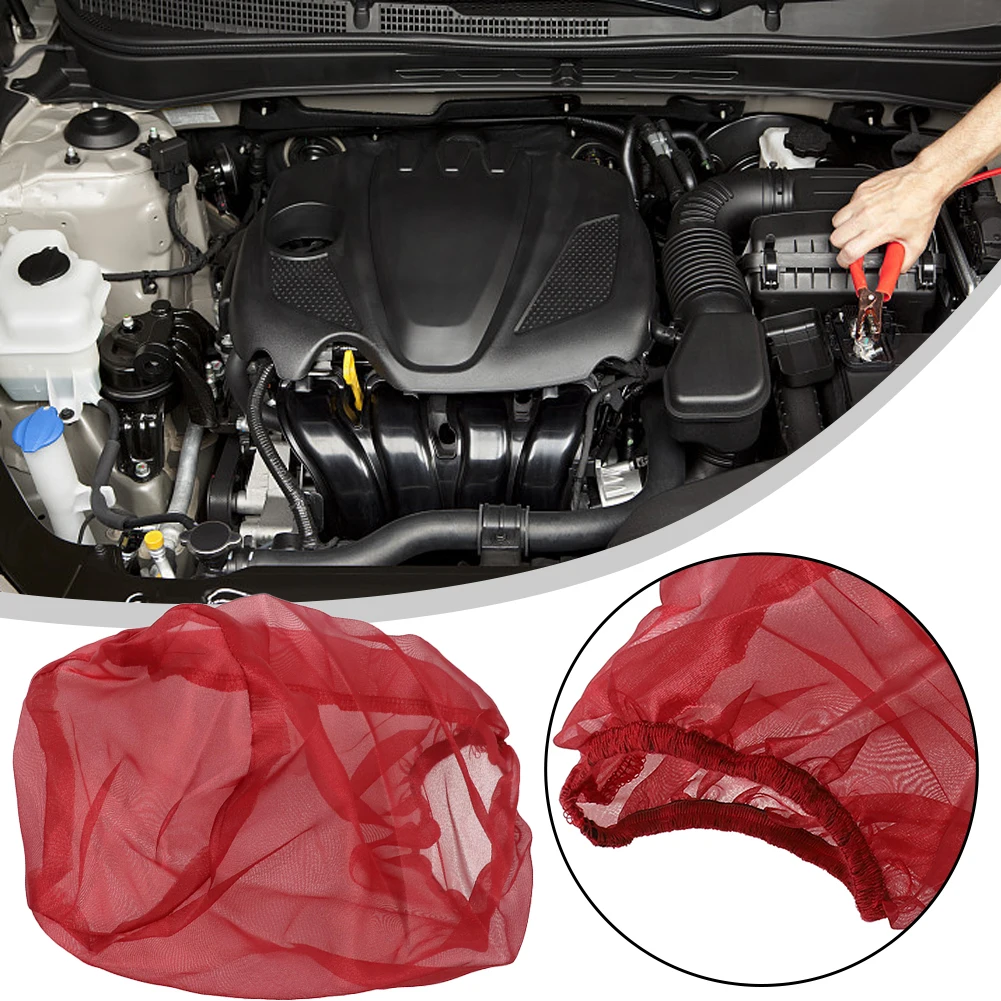 Protective Wrap Air Filter Cover Air Intake Filter Car Accessories Car Cold Air Filter DustProof Red Sock Cover
Protective Wrap Air Filter Cover Air Intake Filter Car Accessories Car Cold Air Filter DustProof Red Sock Cover