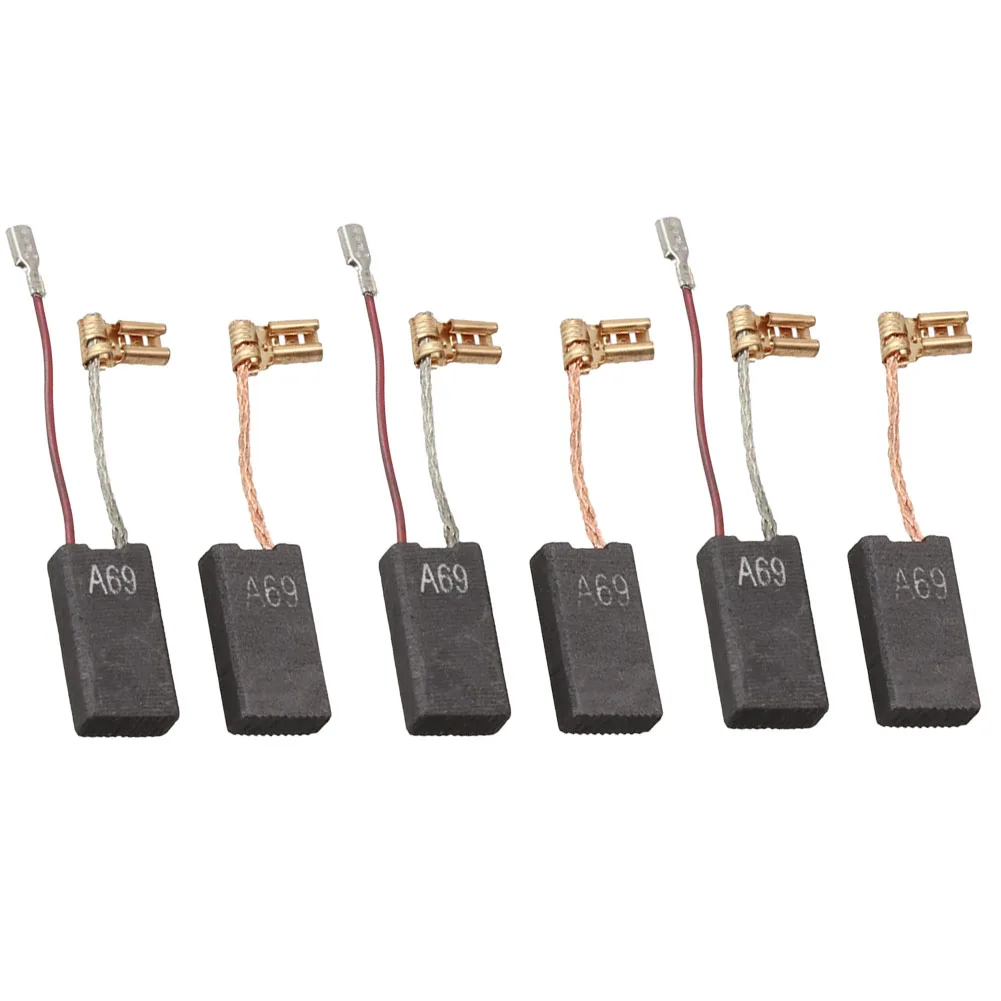 6pcs Carbon Brushes Part Number 1617014135 For GBH5-40DE GSH 5-CE GSH 5 E GBH7-45DE GBH7-45D Rotary Hammer 12.5x6.4x25.2mm
6pcs Carbon Brushes Part Number 1617014135 For GBH5-40DE GSH 5-CE GSH 5 E GBH7-45DE GBH7-45D Rotary Hammer 12.5x6.4x25.2mm