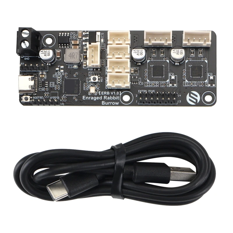 for VORON 2.4 3D Printer Control Board ERCF ERB Easy Board V1.0 Motherboard Enraged Rabbit Burrow Board Feeder
for VORON 2.4 3D Printer Control Board ERCF ERB Easy Board V1.0 Motherboard Enraged Rabbit Burrow Board Feeder