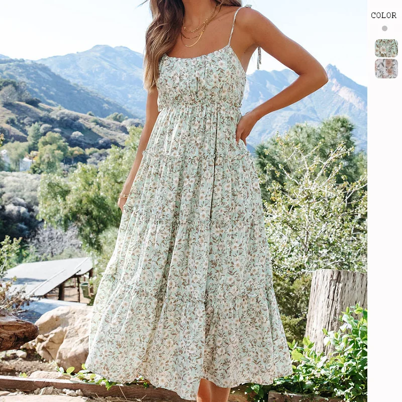 High Quality 2024 Sexy Women Clothes Femaler Lotus Leaf Print Style Dress Beautiful Pleated Skirt Spring Summer Traf Y2k Party
High Quality 2024 Sexy Women Clothes Femaler Lotus Leaf Print Style Dress Beautiful Pleated Skirt Spring Summer Traf Y2k Party