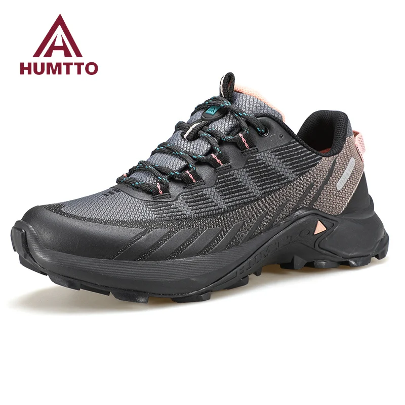 

HUMTTO Hiking Shoes Breathable Trail Sneakers for Women Luxury Designer Anti-slip Sports Trekking Boots Outdoor Women's Sneaker