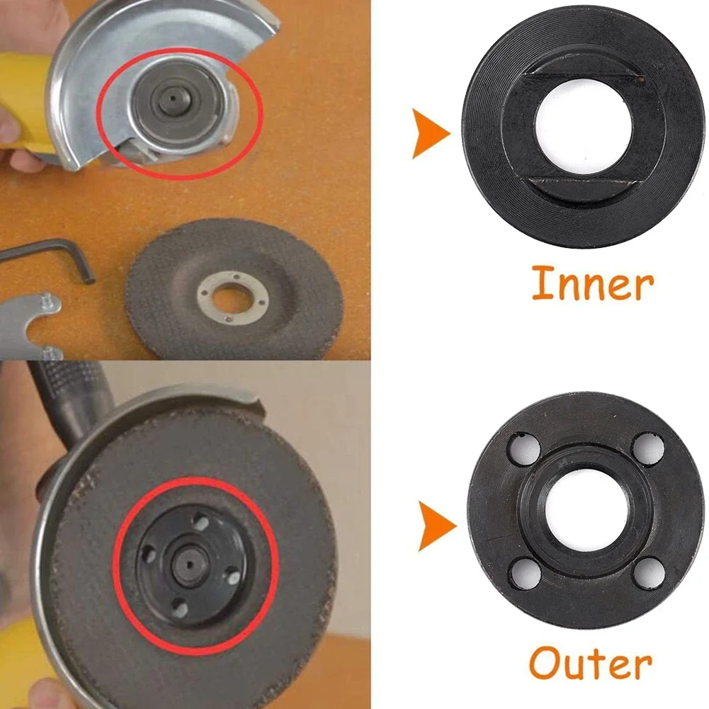 2pcs Flange Nut Set Tools For M16 Spindle Thread Replacement Angle Grinder Inner Outer Accessories And Parts
2pcs Flange Nut Set Tools For M16 Spindle Thread Replacement Angle Grinder Inner Outer Accessories And Parts