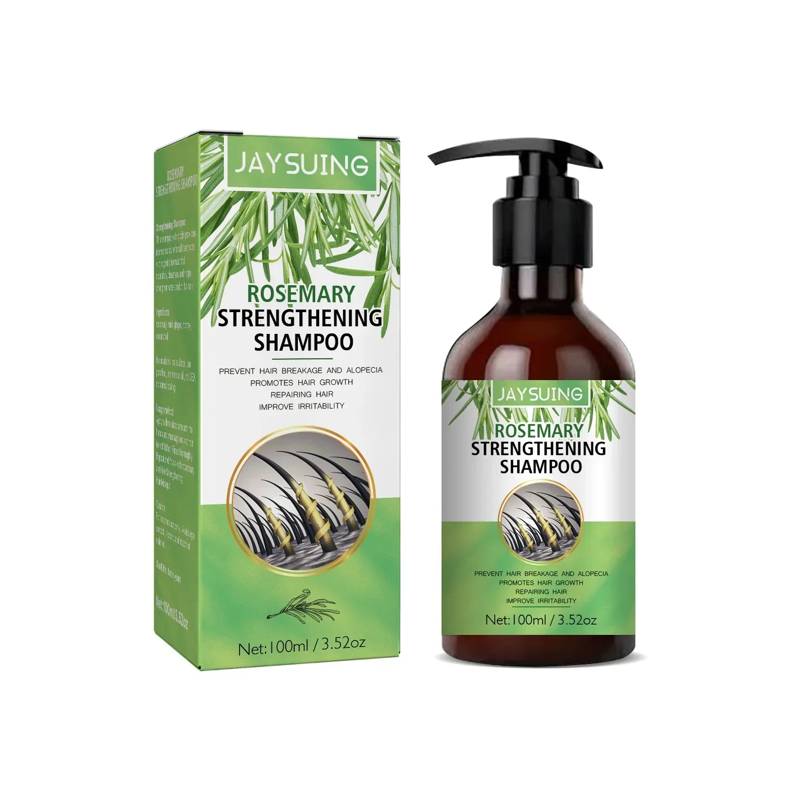 

Sdottor Rosemary Shampoo Anti Hair Loss Fluffy Hair Oil Control Nourishing Repair Dry Frizzy Damaged Hair Strengthening Roots Sh