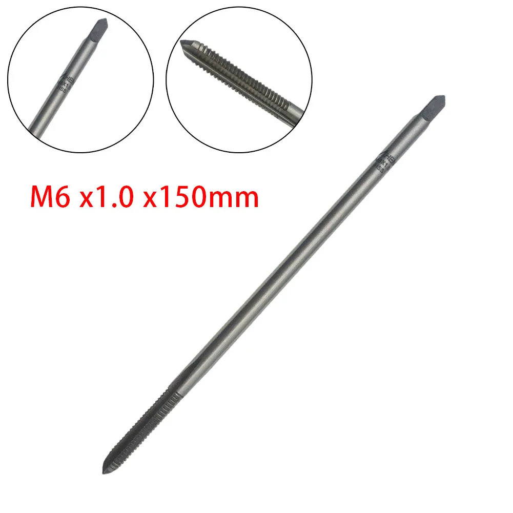 Quality Extended Shank HSS RH 6mm X 1 0mm Tap M6 X1 0 X150mm Length High Quality Material For Long Lasting Use
Quality Extended Shank HSS RH 6mm X 1 0mm Tap M6 X1 0 X150mm Length High Quality Material For Long Lasting Use