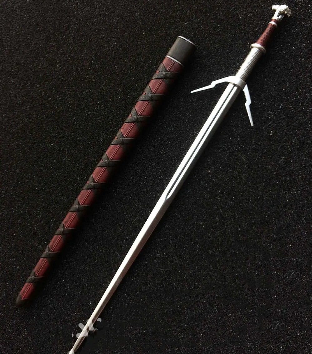 MTTOYS MT006A 1/6 White Wolf Geralt of The Rivia Metal Battle Sword Knife Models Suit Body Figures Scene Component
MTTOYS MT006A 1/6 White Wolf Geralt of The Rivia Metal Battle Sword Knife Models Suit Body Figures Scene Component