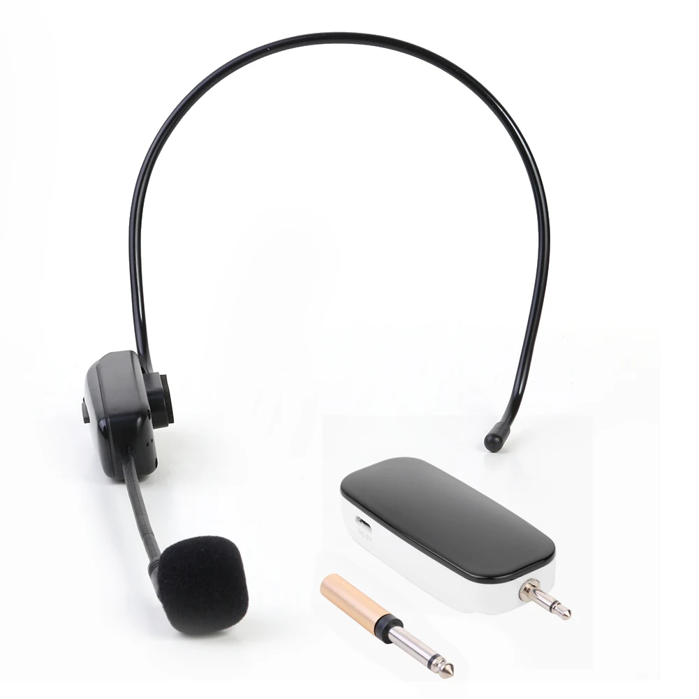 Shop Generic UHF Wireless Microphone Headwear Mic System Receiver with