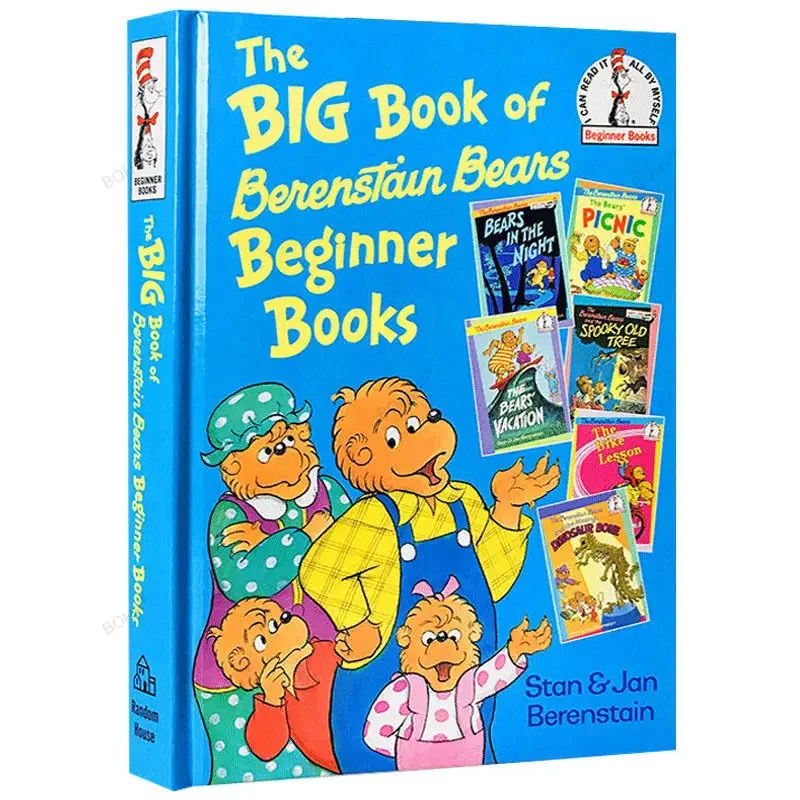 

The Big Book of Berenstain Bears Dr Seuss English Children Picture Storybook Enlightenment Bedtime Reading Hard Cover