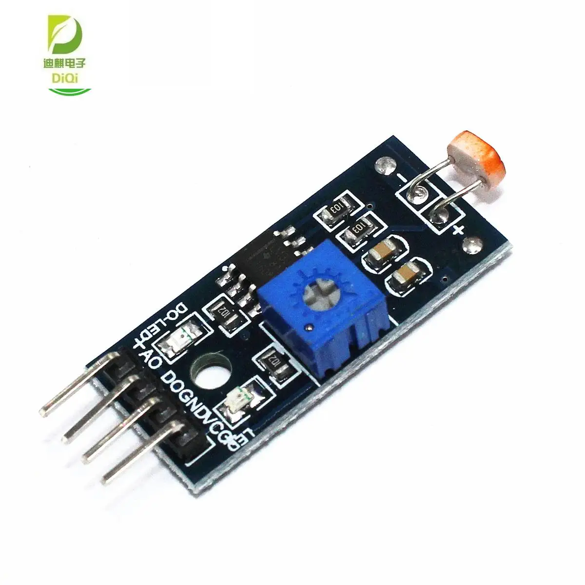 

10Pcs Photosensitive brightness resistance sensor module Light intensity detect New