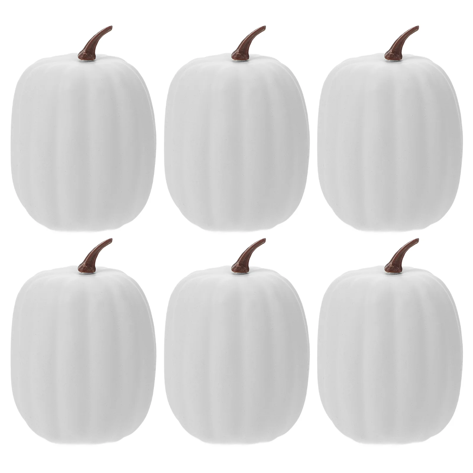 6 Pcs Pumpkin Decoration Halloween Party Layout Props Plastic Pumpkins Model White Artificial
6 Pcs Pumpkin Decoration Halloween Party Layout Props Plastic Pumpkins Model White Artificial