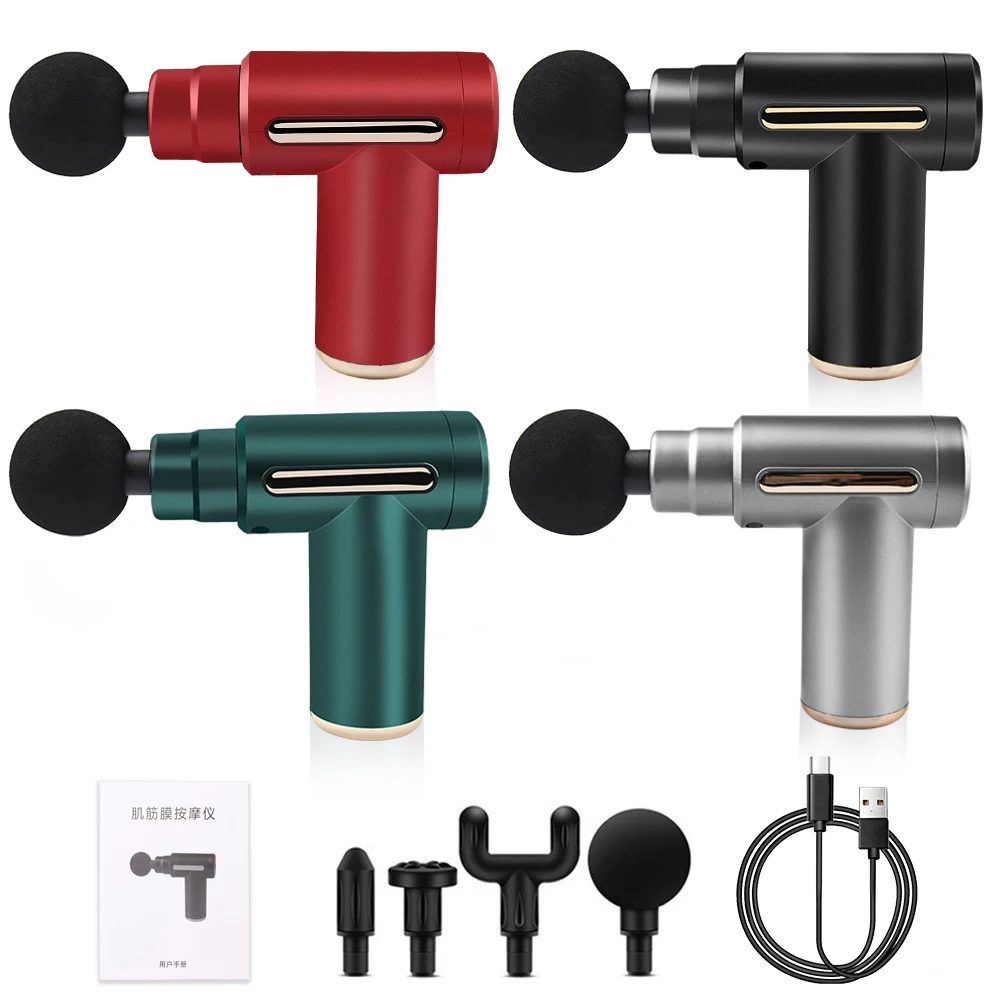 Mini Massage Gun High Frequency Muscle Tissue Pain Relief Tension Exercise Body Back Massager Gun Portable Fitness Equipment
Mini Massage Gun High Frequency Muscle Tissue Pain Relief Tension Exercise Body Back Massager Gun Portable Fitness Equipment