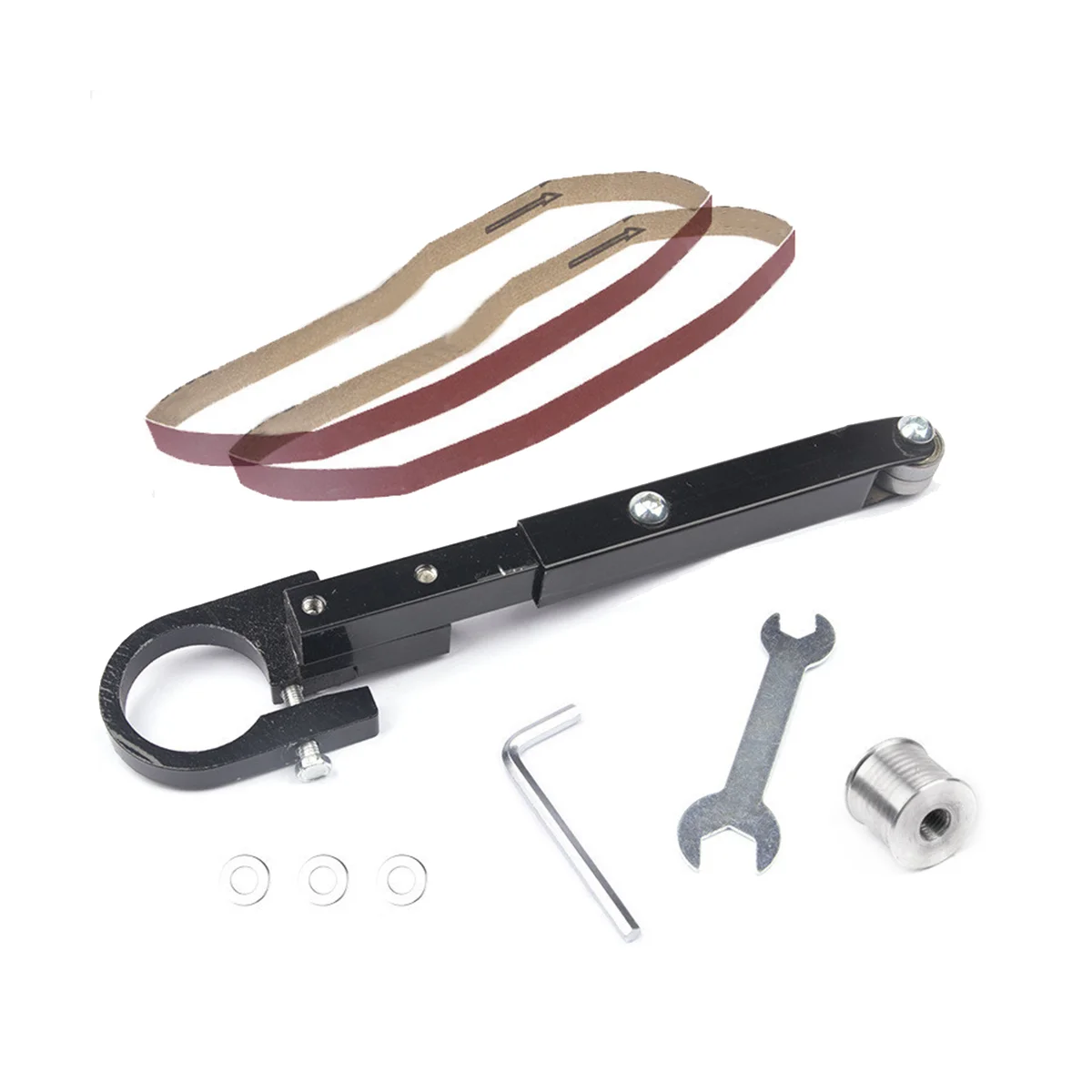 Air Belt Sander Attachment Sander Sanding Belt Adapter Pipe Belt Sander Modified Sand Belt Machine Electric Belt Grinder
Air Belt Sander Attachment Sander Sanding Belt Adapter Pipe Belt Sander Modified Sand Belt Machine Electric Belt Grinder