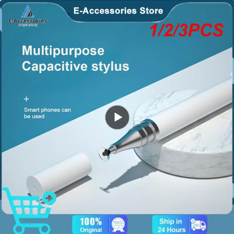 

1/2/3PCS in 1 Universal Stylus Pen For Tablet Mobile Android ios Phone iPad Accessories Drawing Tablet Capacitive Screen Touch