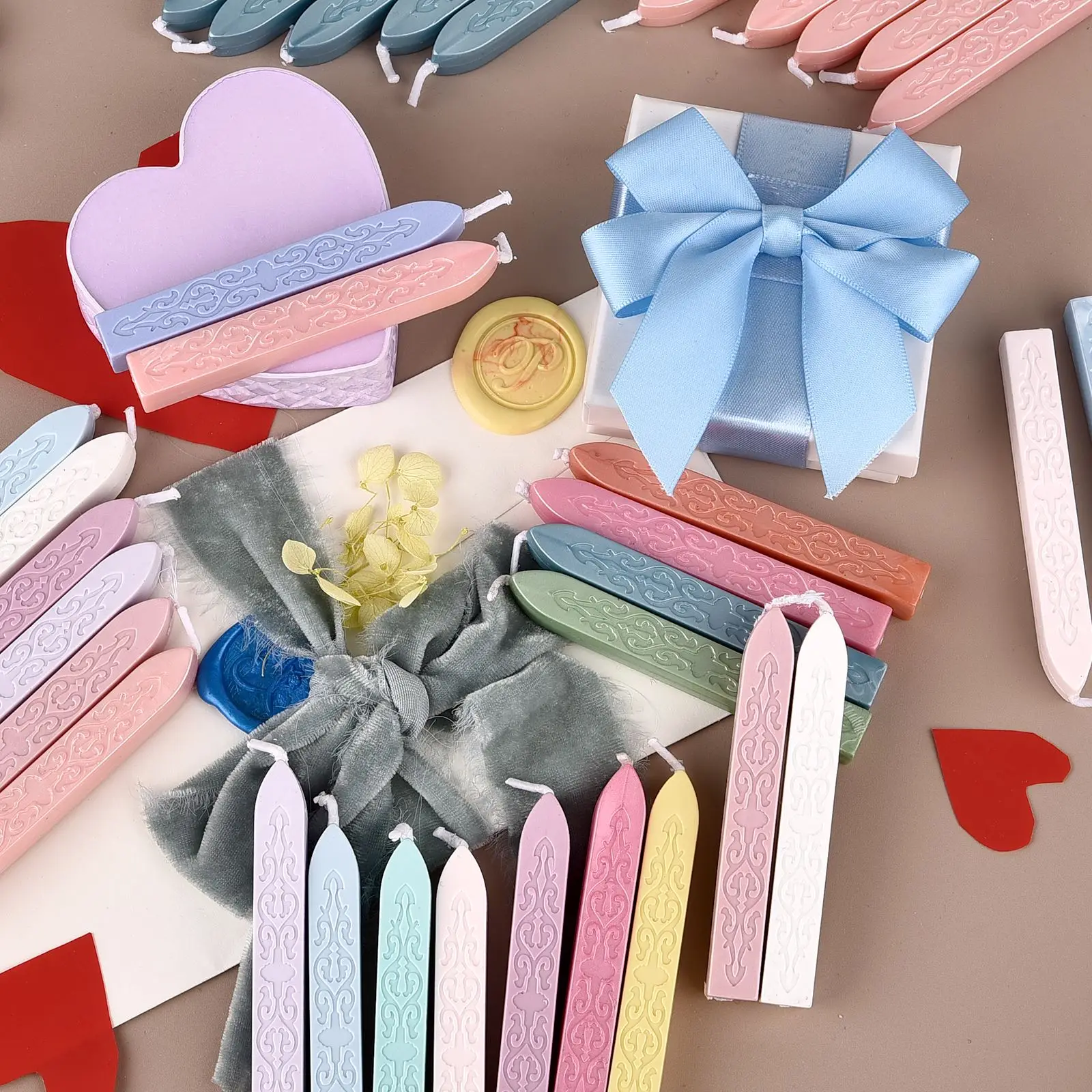 5 шт., восковые палочки для сургуча
5 шт., восковые палочки для сургуча