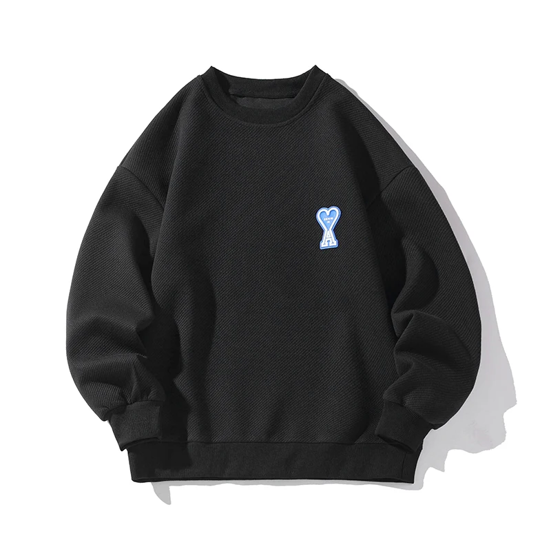 2023 Autumn New Hong Kong Style Exterior Large Round Neck Pullover Simple Sweater
2023 Autumn New Hong Kong Style Exterior Large Round Neck Pullover Simple Sweater