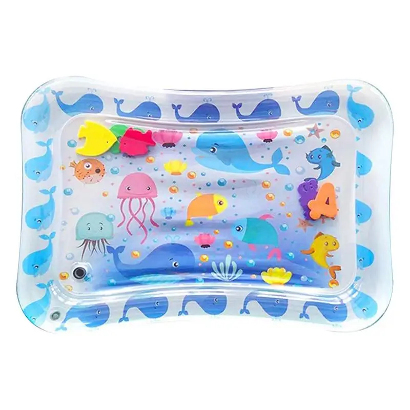 1Pc Foldable PVC Water Mat with Sea Animal Print Outdoor Indoor Parent-child Playing Activities Thicken Inflatable Cushion 
1Pc Foldable PVC Water Mat with Sea Animal Print Outdoor Indoor Parent-child Playing Activities Thicken Inflatable Cushion