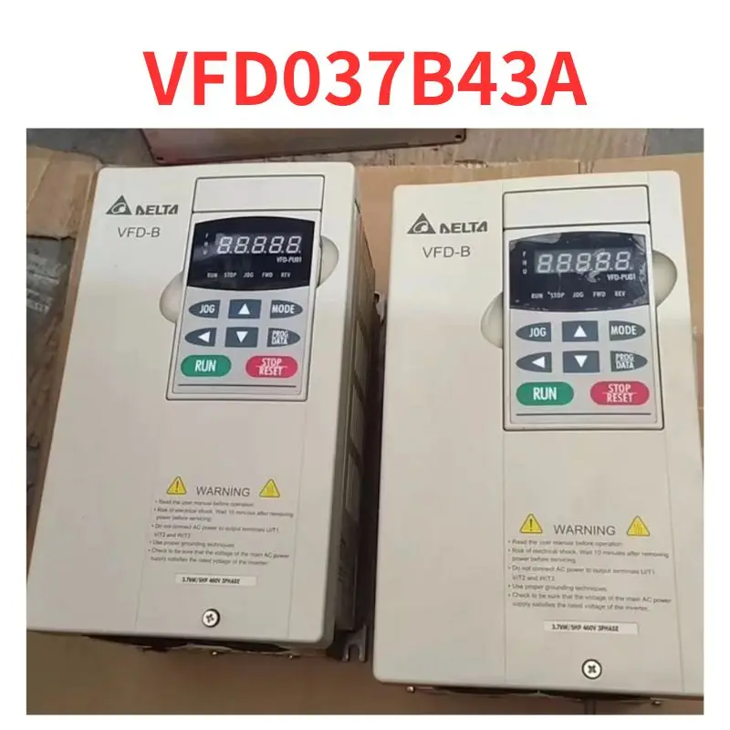 

Second-hand VFD037B43A inverter test OK Fast Shipping