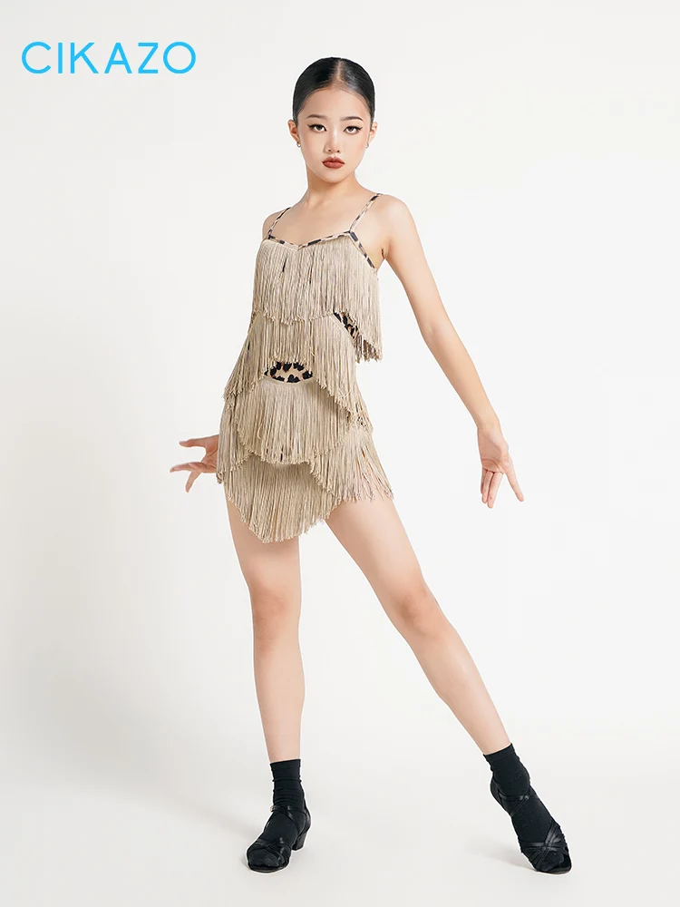 Latin Girls' Heavy Industry Tassel Sling Dress Professional Children's Dance Performance Skirt
Latin Girls' Heavy Industry Tassel Sling Dress Professional Children's Dance Performance Skirt