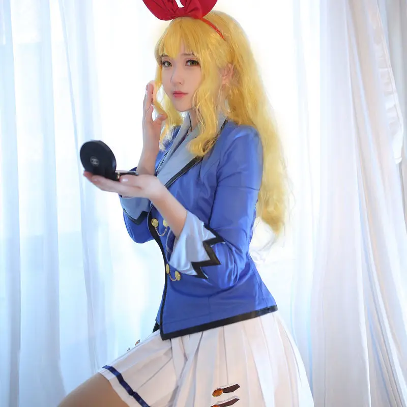 Aikatsu cosplay Starlight School Girls' Uniform Starry Palace Berry Mist Yakui Purple Blow Orchid Cos School Uniform
Aikatsu cosplay Starlight School Girls' Uniform Starry Palace Berry Mist Yakui Purple Blow Orchid Cos School Uniform
