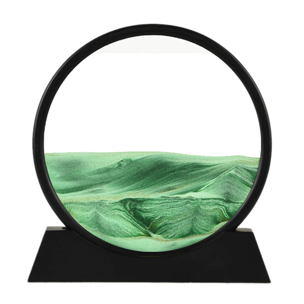 7/12inch 3D Glass Sandscape Moving Sand Hourglass Frame Art Picture Display Flowing Sand Quicksand Ornaments Office Home Decor
7/12inch 3D Glass Sandscape Moving Sand Hourglass Frame Art Picture Display Flowing Sand Quicksand Ornaments Office Home Decor