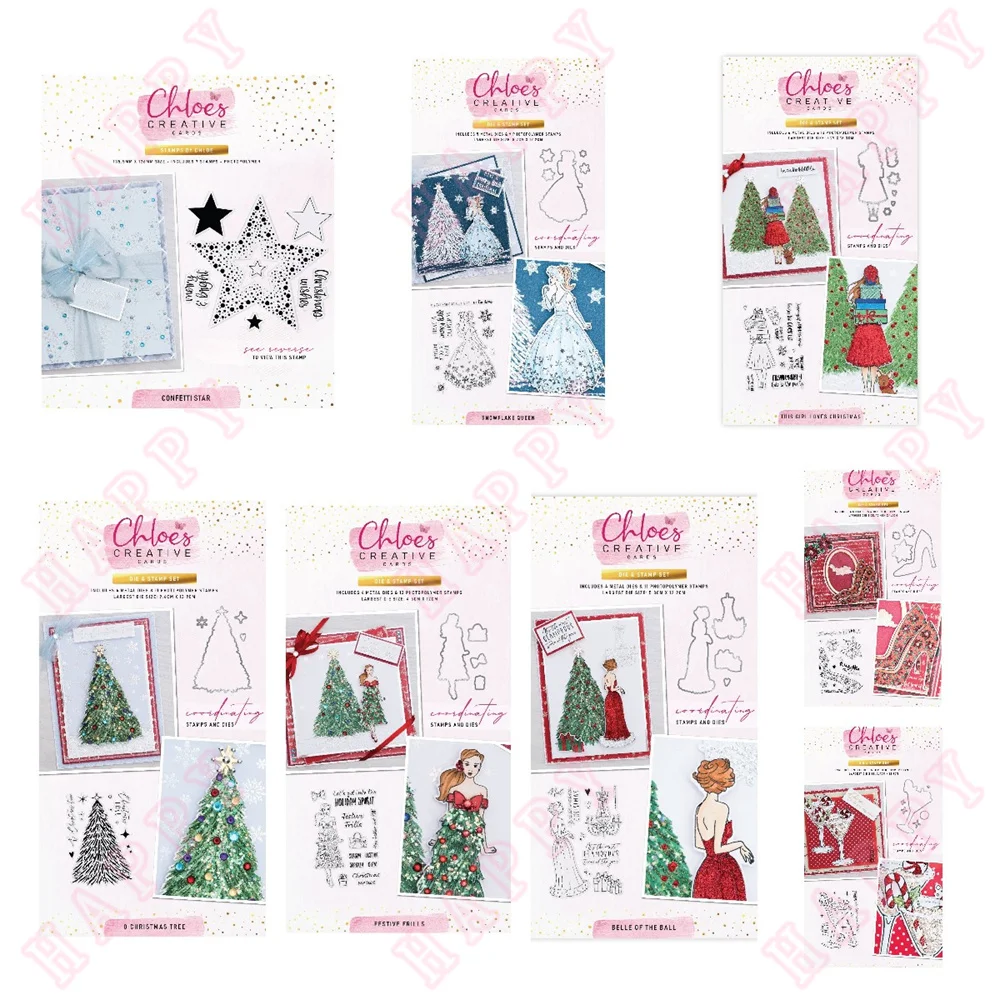 Christmas Metal Cutting Dies And Stamps Snowflake Queen Tree Star Scrapbooking Diary Decoration Embossing Template Diy Handmade
Christmas Metal Cutting Dies And Stamps Snowflake Queen Tree Star Scrapbooking Diary Decoration Embossing Template Diy Handmade