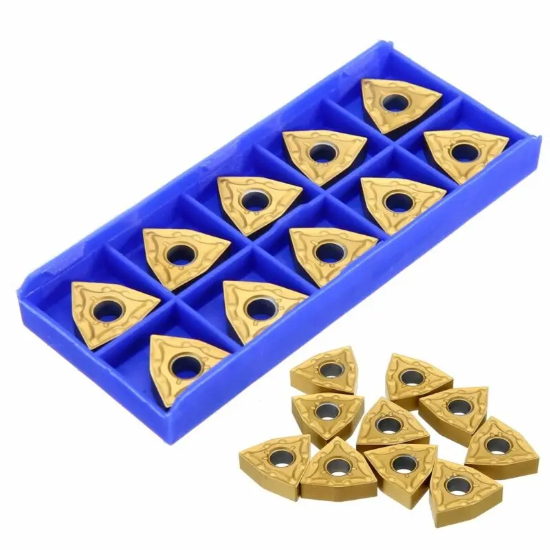 10pcs Carbide Inserts Blade Cutter Equipment Holder Lathe Set Turning Tool WNMG0804 WNMG080404 WWLNR WWLNL Useful
10pcs Carbide Inserts Blade Cutter Equipment Holder Lathe Set Turning Tool WNMG0804 WNMG080404 WWLNR WWLNL Useful