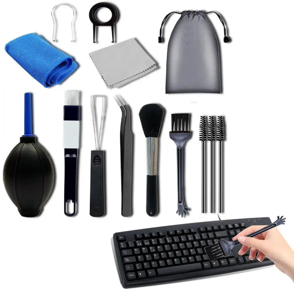 Cleaning Tool Kits Crevice Brush Household Electronic Dust Removal Cleaner Set For Mechanical Keyboard Computer Mainframe
Cleaning Tool Kits Crevice Brush Household Electronic Dust Removal Cleaner Set For Mechanical Keyboard Computer Mainframe