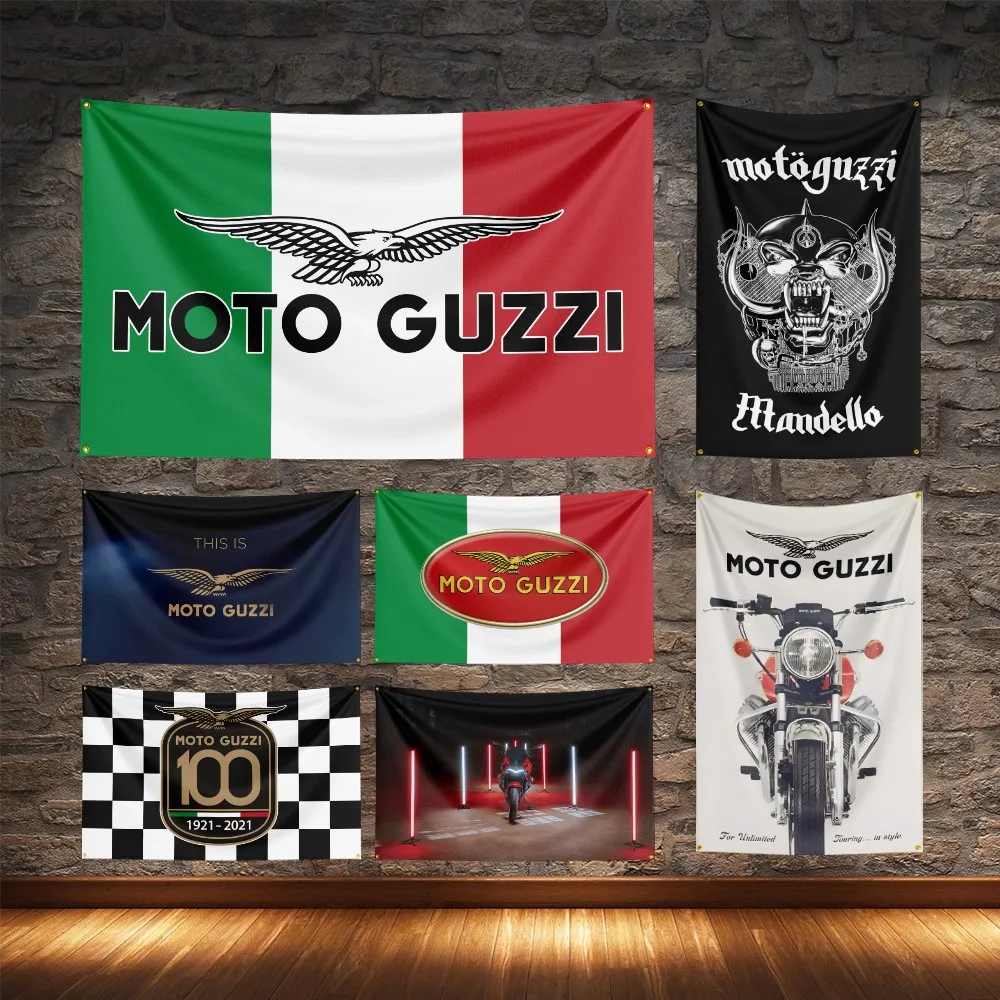 Moto Guzzi Motorcycle Flag Polyester Digital Printing Motos Flagge Banner For Decoration
Moto Guzzi Motorcycle Flag Polyester Digital Printing Motos Flagge Banner For Decoration