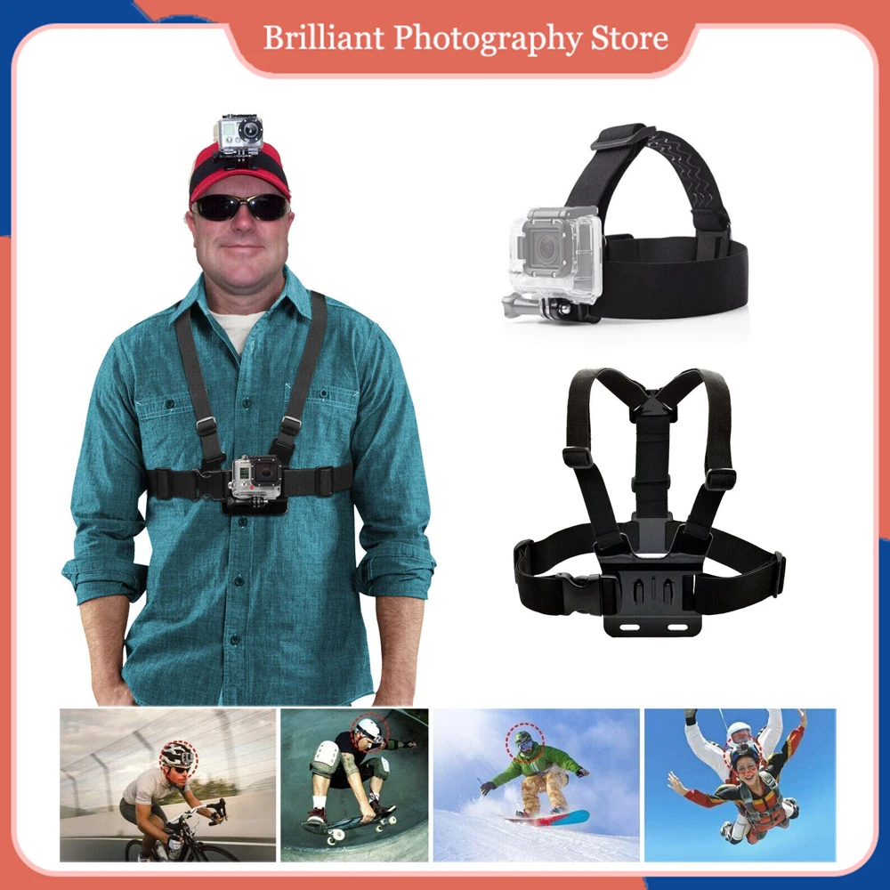 Chest Harness Body Strap Belt for Gopro Hero 12 11 10 Adjustable Chest Mount Harness for Insta360 X3 One X2 / RS DJI Accessories
Chest Harness Body Strap Belt for Gopro Hero 12 11 10 Adjustable Chest Mount Harness for Insta360 X3 One X2 / RS DJI Accessories