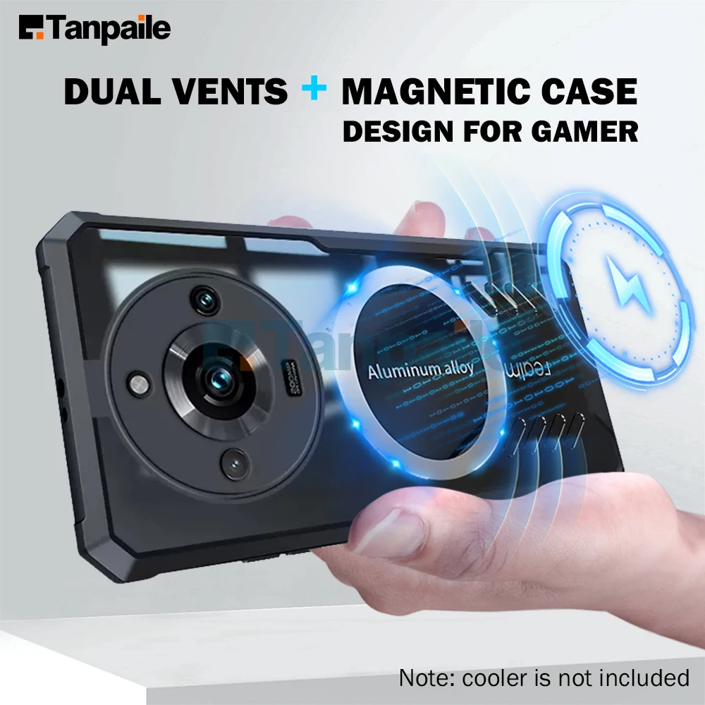 Cooling Phone Case For Realme 11 Pro+ Plus Shockproof Magnetic Casing Graphene Heat Dissipation
Cooling Phone Case For Realme 11 Pro+ Plus Shockproof Magnetic Casing Graphene Heat Dissipation
