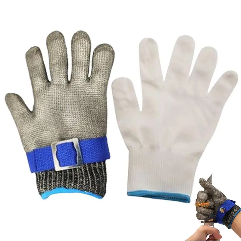 Pricking Protection Gloves Ergonomic Chain Gloves With Firm Grip Comfortable Metal Handling Gloves With Adjustable Buckle For
Pricking Protection Gloves Ergonomic Chain Gloves With Firm Grip Comfortable Metal Handling Gloves With Adjustable Buckle For