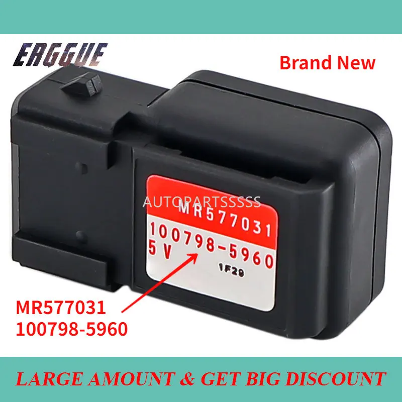MR577031 100798-5960 1007985960 MAP Sensor for Mitsubishi L200 Pajero 2.5 TD 3.2 DI-D Intake Air Pressure Sensor 10079 85960 New
MR577031 100798-5960 1007985960 MAP Sensor for Mitsubishi L200 Pajero 2.5 TD 3.2 DI-D Intake Air Pressure Sensor 10079 85960 New
