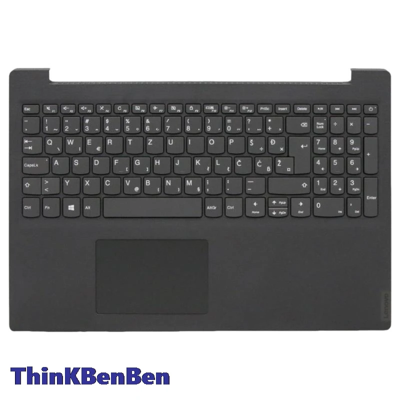 

SI Slovenian Keyboard IG TEX Upper Case Palmrest Shell Cover For Ideapad V15 S145 340C 15 API IIL IWL AST IKB IGM ADA 5CB0W44087