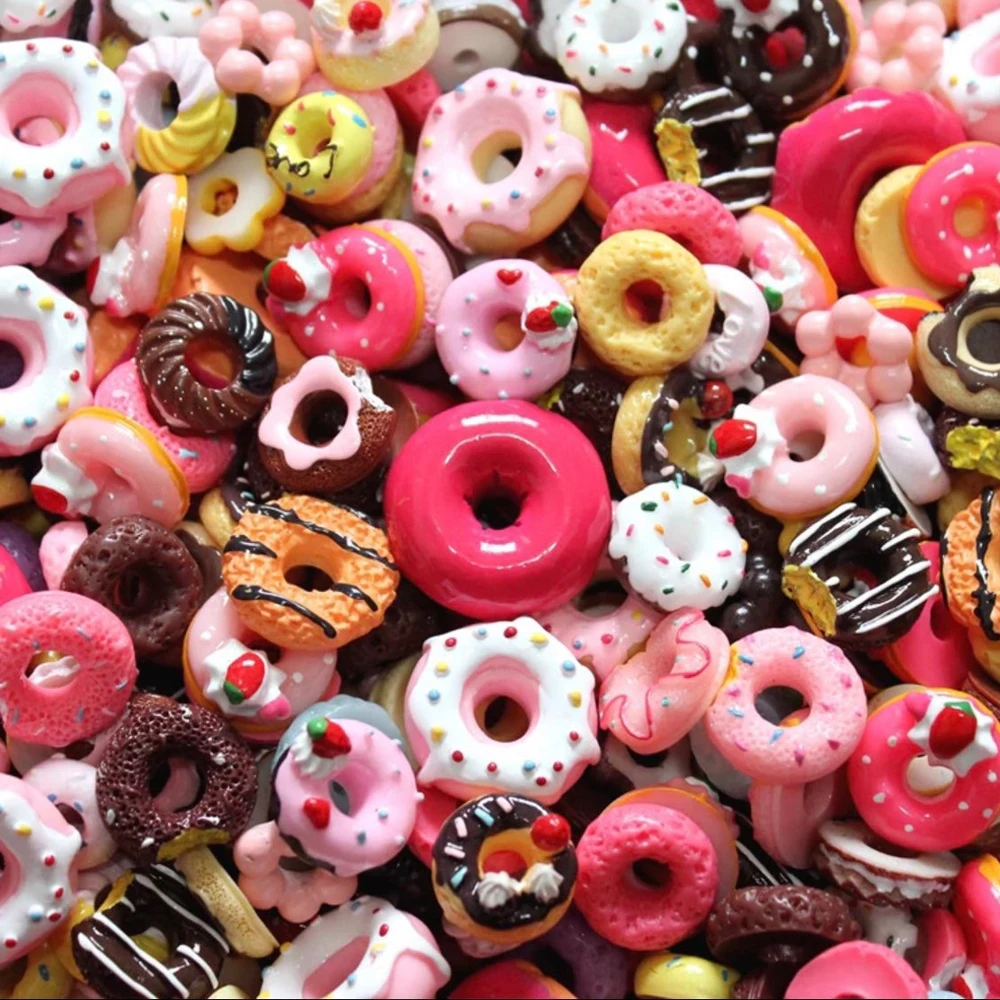 20Pcs/Bag Kawaii Sweet Dessert Nail Art Decoration Mixed Pastry Biscuit Cake Charms Resin Donut Ornament Part For Phone Craft X4
20Pcs/Bag Kawaii Sweet Dessert Nail Art Decoration Mixed Pastry Biscuit Cake Charms Resin Donut Ornament Part For Phone Craft X4