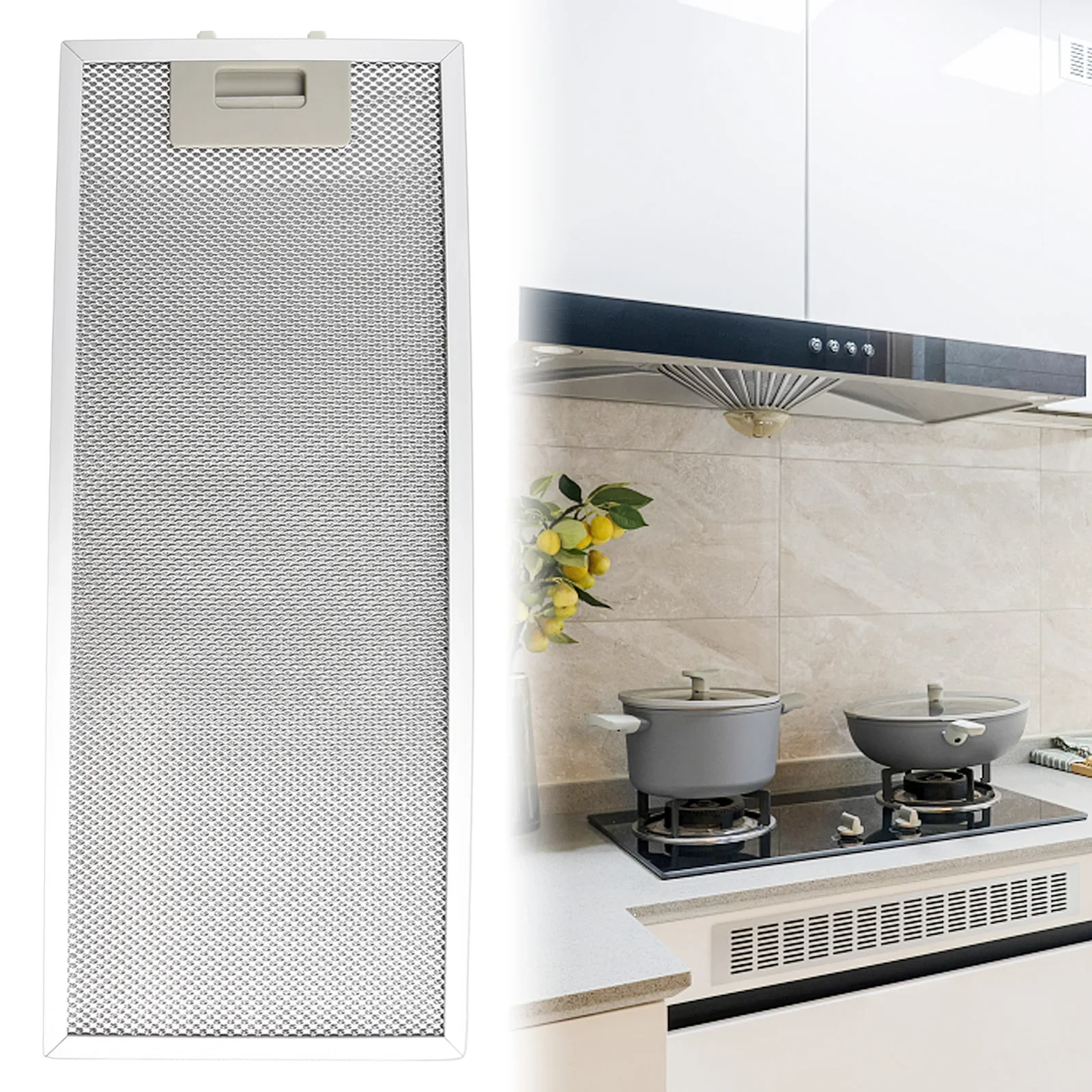 Aluminum Replacement Range Hood Filter Cooker Hood Grease Filter Metal Kitchen Extractor Ventilation Filter Mesh 192x471x9mm
Aluminum Replacement Range Hood Filter Cooker Hood Grease Filter Metal Kitchen Extractor Ventilation Filter Mesh 192x471x9mm
