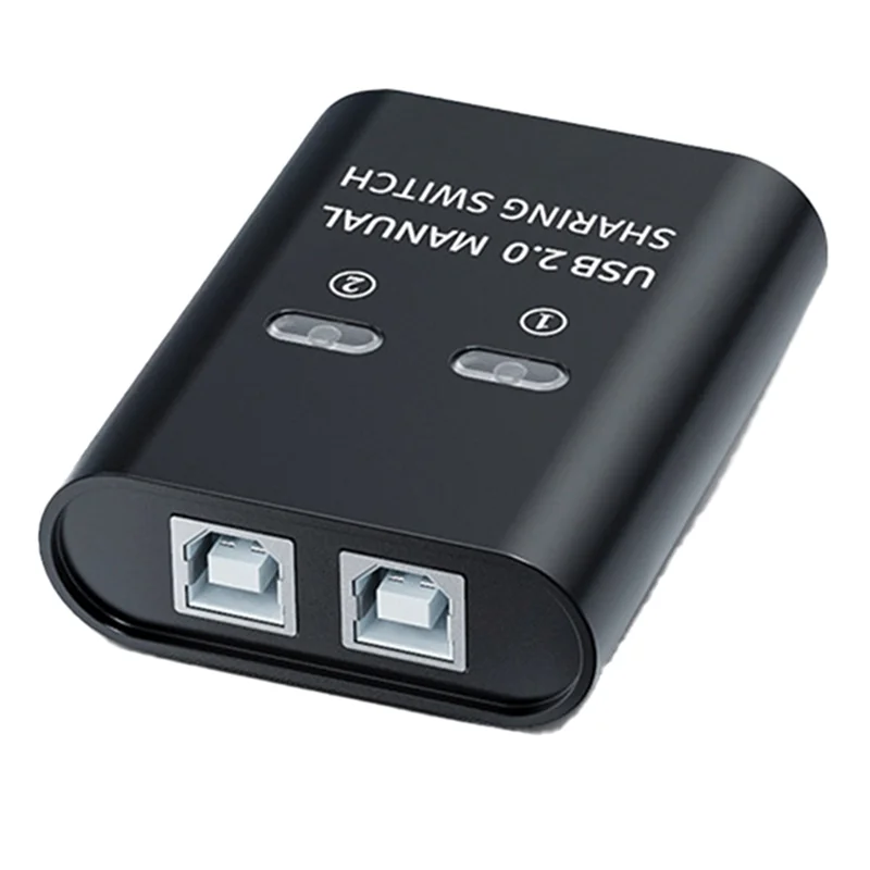 USB Switch 2 Port Manual USB HUB Two Computers Share U Disk Printer Device Two in One Out USB2.0 Sharer
USB Switch 2 Port Manual USB HUB Two Computers Share U Disk Printer Device Two in One Out USB2.0 Sharer