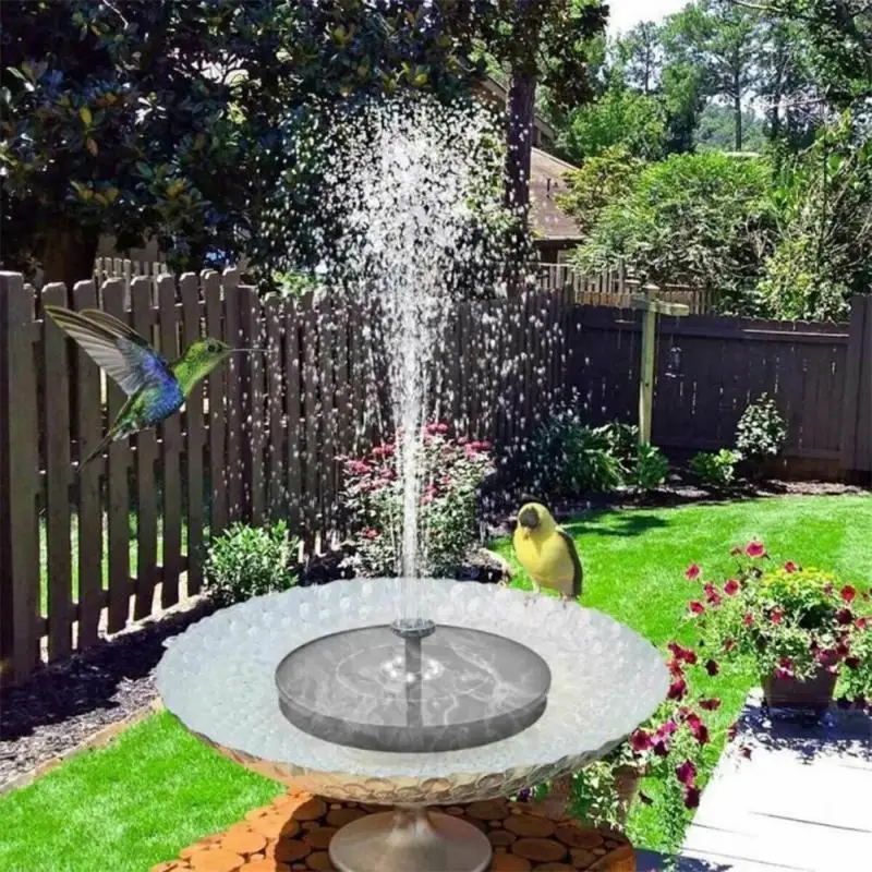 

Наружный Плавающий Солнечный садовый водяной фонтан, фотофонтан, работающий от солнечной панели, водяной насос