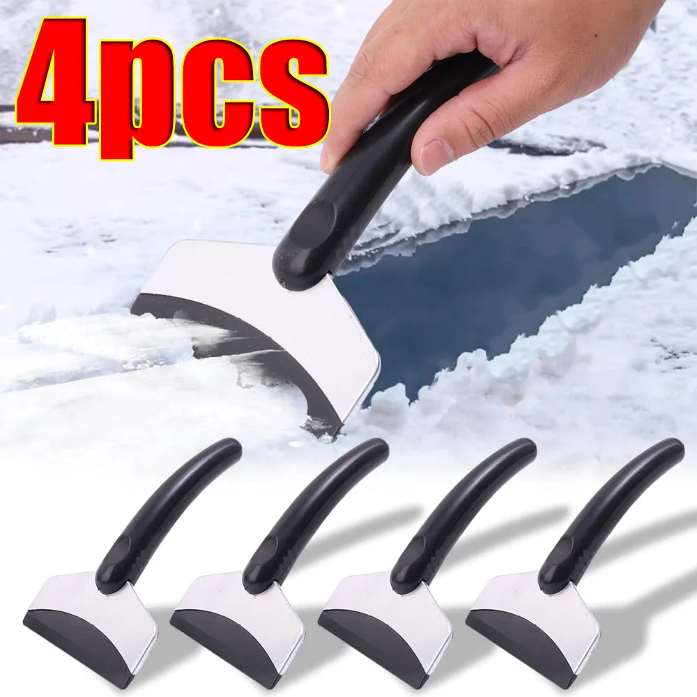 

Car Stainless Steel Snow Shovel Cars De-icing Shoves Multifunctional Windshield Defrosting Spade Winter Auto Tools